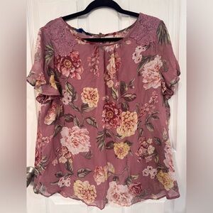 Floral blouse